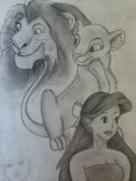 Cartoon - Pencils Drawings - By Tabitha Lagodzinski, Black And White Drawing Artist