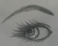 Eye - Pencils Drawings - By Tabitha Lagodzinski, Black And White Drawing Artist