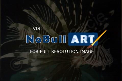 Paintings - Lion Fish - Acrylic