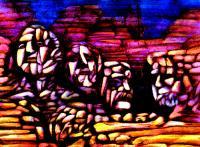 Mount Rushmore - Mixed Paintings - By Giuliano Cavallo, Abstract Diffusion Painting Artist