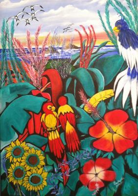 My Jamaica - Paradise - Acrylic On Canvas