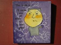 The Truth Is - The Truth Is 07 - Watercolor On Plywood