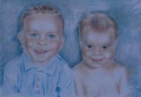 Baby Kleppers - Colored Pencil Drawings - By Joanna Gates, Realism Drawing Artist
