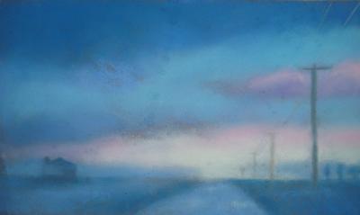 Landscapes - To No Mans Land - Pastel