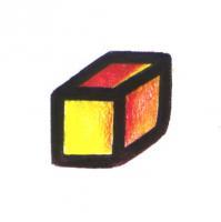 Cubes - Cube - Pen Paper Colors