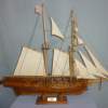 Model Ship Of The Albatross - 21X17X6 Woodwork - By Louis Nanette, Hand Crafted Model Ships Woodwork Artist