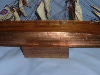 Model Of The Clipper Ship Cutty Sark - Small Woodwork - By Louis Nanette, Hand Crafted Model Ships Woodwork Artist