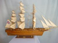 Large Model Of The Cutty Sark - Large Woodwork - By Louis Nanette, Hand Crafted Model Ships Woodwork Artist