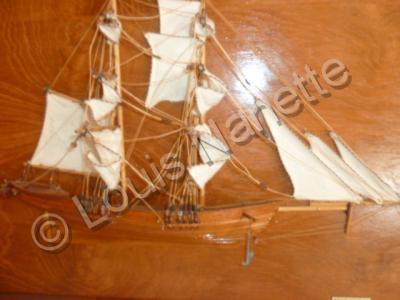 Model Ship Brick - Half Model French Ship Brick - Medium