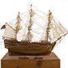 Model Of The Hms Victory - Small Woodwork - By Louis Nanette, Hand Crafted Model Ships Woodwork Artist