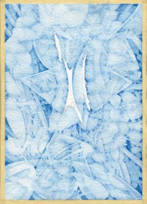 Original Watercolors - Series15  9 The Blue Penumbra - Watercolors