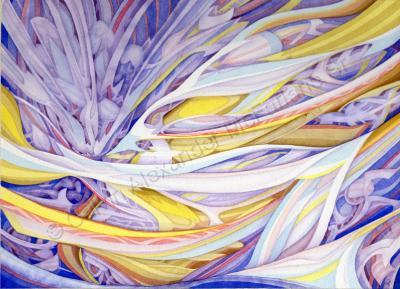 Original Watercolors - Specter Of Gladness - Watercolors