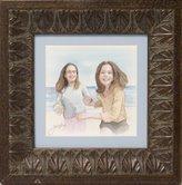 Watercolors - Seashore Girls - Watercolor