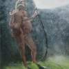 Bathtime - Acrylic Paintings - By Natalie Cueva, Traditional Painting Artist