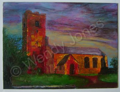 Buildings - St Marcelles - Oil