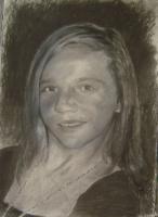 Elinor - Mixed Drawings - By Wendy Jones, Realism Drawing Artist