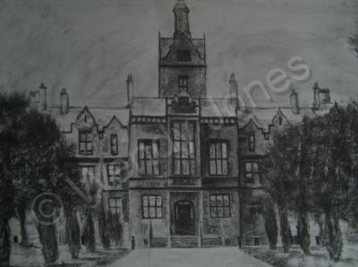 Buildings - North Wales Hospital - Charcoal