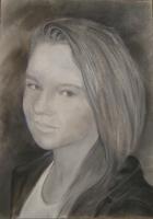 Elinor - Pastel Drawings - By Wendy Jones, Realism Drawing Artist