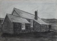 Tryweryn School - Charcoal Drawings - By Wendy Jones, Realism Drawing Artist