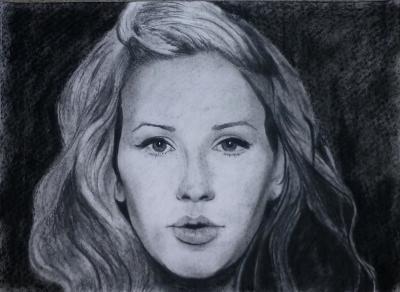 Portrait - Ellie - Charcoal