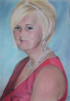 Jordan - Pastel Drawings - By Wendy Jones, Realism Drawing Artist