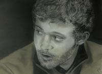 Portrait - Leigh Halfpenny - Pastel