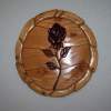 Rose - Natural Woods Woodwork - By Pjay Evans, Intarsia Woodwork Artist