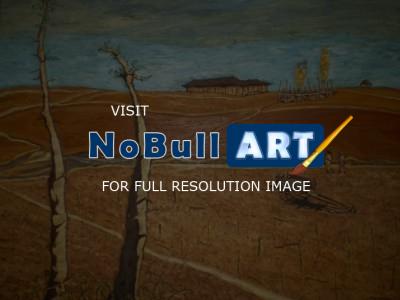 Landscape - Global Village - Oil On Canvas