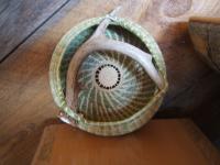 Basketry - Sweettgrass Antler Basket - Sweetgrass