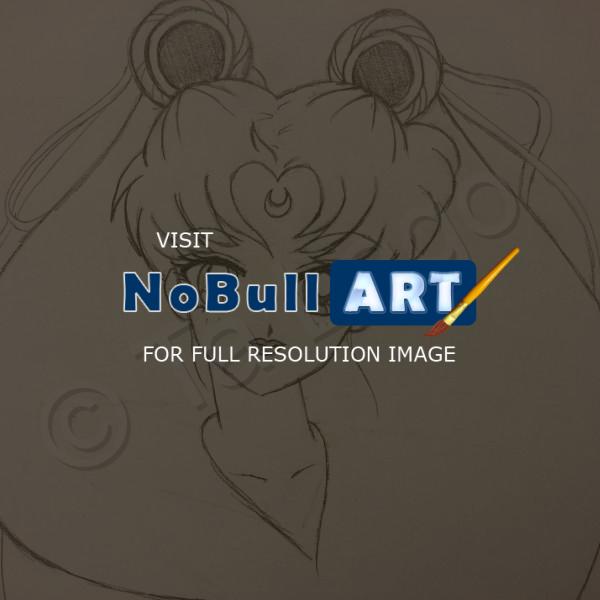 Fan Art - Sailor Moon Sketch - Pencil