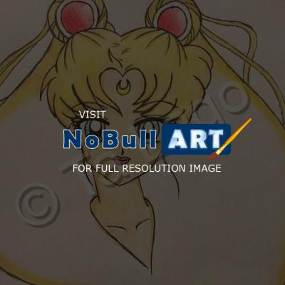 Fan Art - Sailor Moon Color - Pencil