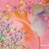 Spring Pink - Drawing  Fractal Mixed Media - By Alexander Drumm, Flowers Mixed Media Artist