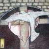 When The Spirit Knocks Open The Door To Your Heart - Color Pencil  Paper Drawings - By Alexander Drumm, Landscape Drawing Artist