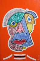 Picasso - Oil On Canvas Paintings - By Daniel Burtea, Abstract Painting Artist