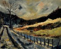 Landscape - Winter 563110 - Oil On Canvas