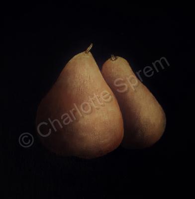 Char - Two Pears - Acrylic