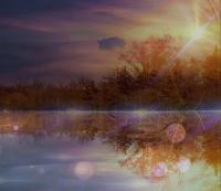 Sunset - Digital Arts Photography - By Artistry By Ajanta, Nature Photography Artist