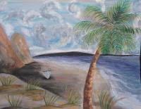 Island - Watercolor Paintings - By Artistry By Ajanta, Seascape Painting Artist
