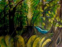 Forest - Watercolor Paintings - By Artistry By Ajanta, Landscape Painting Artist