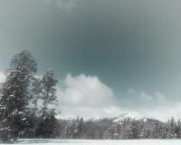 Winter In The Mountains - Digital Arts Photography - By Artistry By Ajanta, Nature Photography Artist