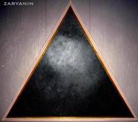 Triangularism - Black Triangle - Oil On Canvas