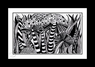 Black And White - Creation Ps027 - Ink