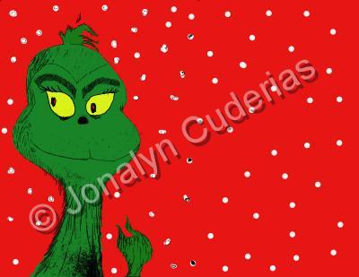 Digital Painting - Grinch - Digital