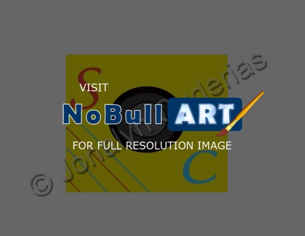 Digital Painting - Snapchat Logo - Digital