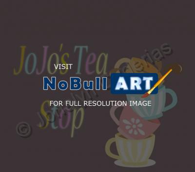 Digital Painting - Jojos Tea Stop - Digital