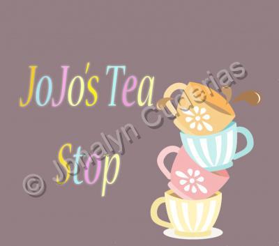 Digital Painting - Jojos Tea Stop - Digital