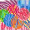 Fusion - Crayon Other - By Khalia Riley, Abstract Other Artist