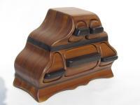 Yesteryear - Wood Woodwork - By Ramon Gibbs, Jewelry Box Woodwork Artist