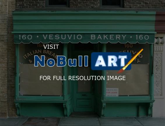 New York Storefronts - Vesuvio Bakery - Mixed Media Sculpture By Randy Hage - Mixed