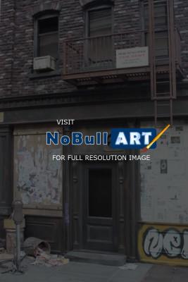 New York Storefronts - New York Storefront - Mixed Media Sculpture By Randy Hage - Mixed